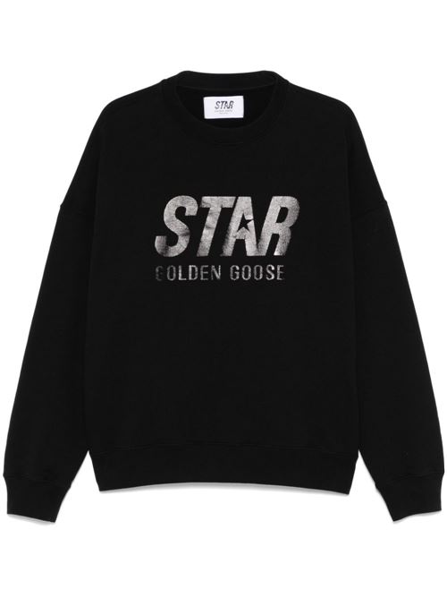 Boxy logo sweatshirt GOLDEN GOOSE | GUP01992P00180390100